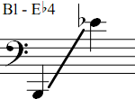 B1 - Eb4