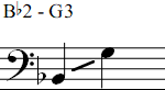 Bb2 - G3