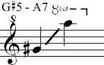 G#5 - A7
