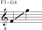 F3 - G4