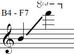 B4 - F7
