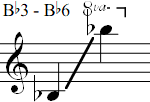 Bb3 - Bb6