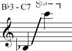 Bb3 - C7