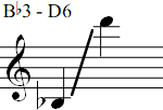 Bb3 - D6