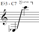 Eb3 - C7