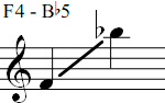 F4 - Bb5